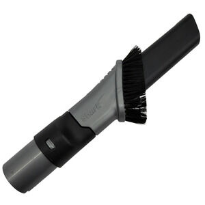 Shark Vacuum Duster Brush and Crevice Tool Attachment Gray Black